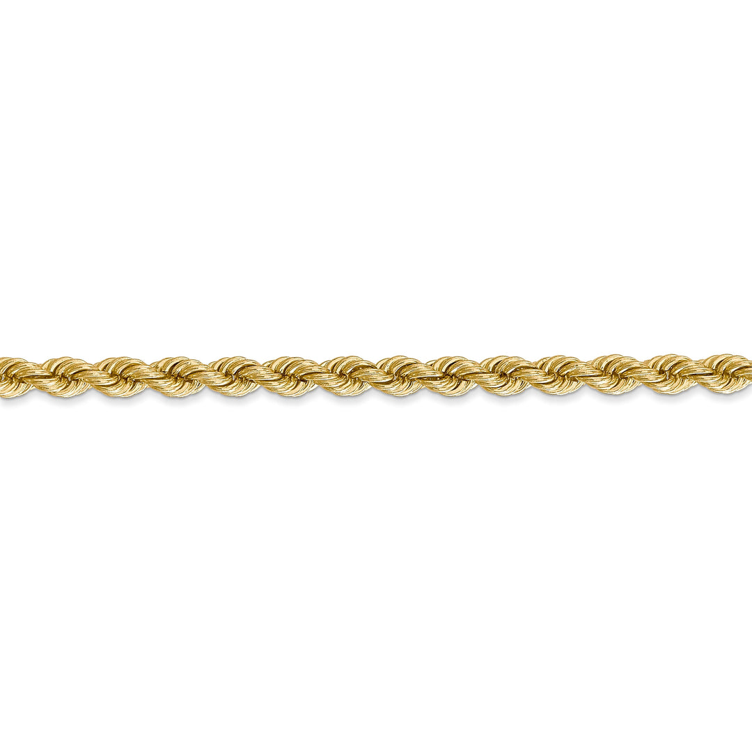 14k Yellow Gold 4.00-mm Handmade Rope Chain