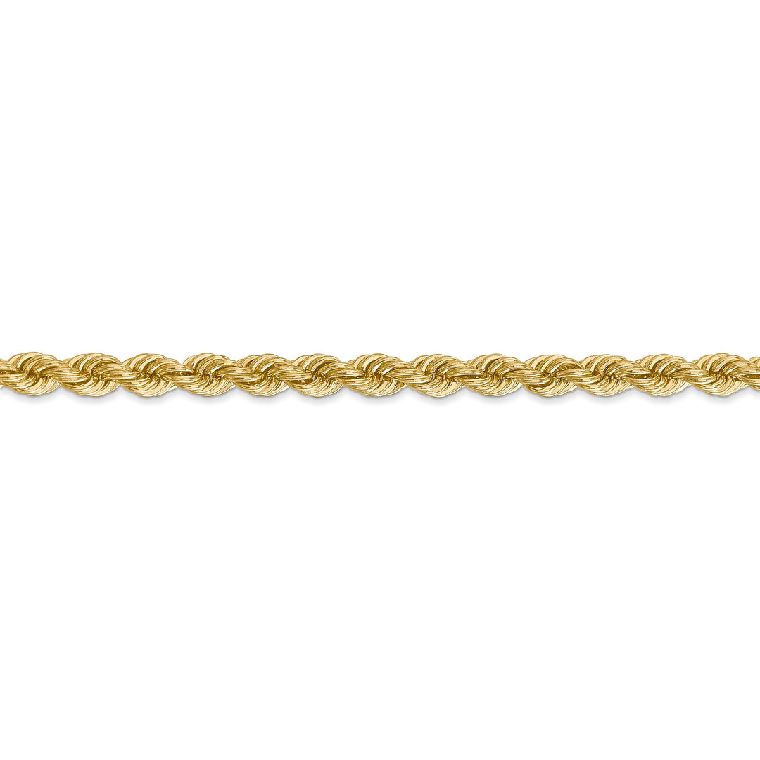 14k Yellow Gold 5.00-mm Handmade Rope Chain