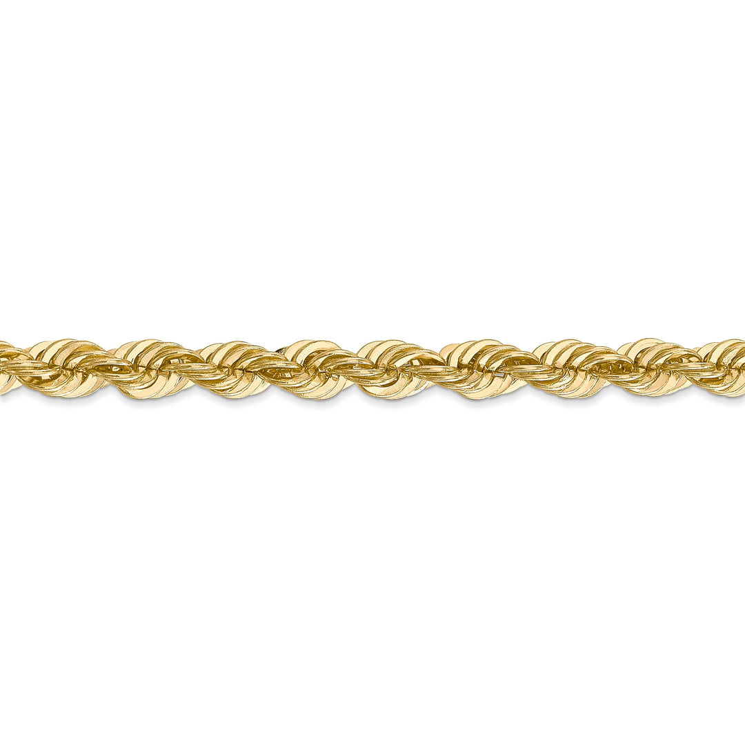 14k Yellow Gold 6.00-mm Handmade Rope Chain