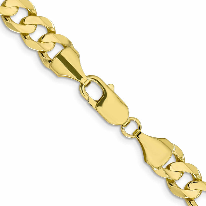 10k Yellow Gold Light Figaro Chain 8.75MM