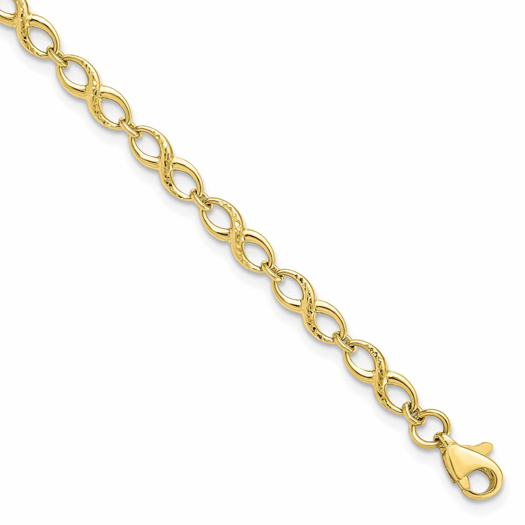 10k Yellow Gold Polished Bracelet