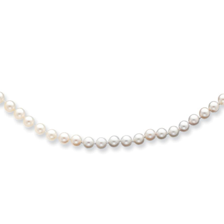 14k Gold White Akoya Saltwater Cultured Pearl