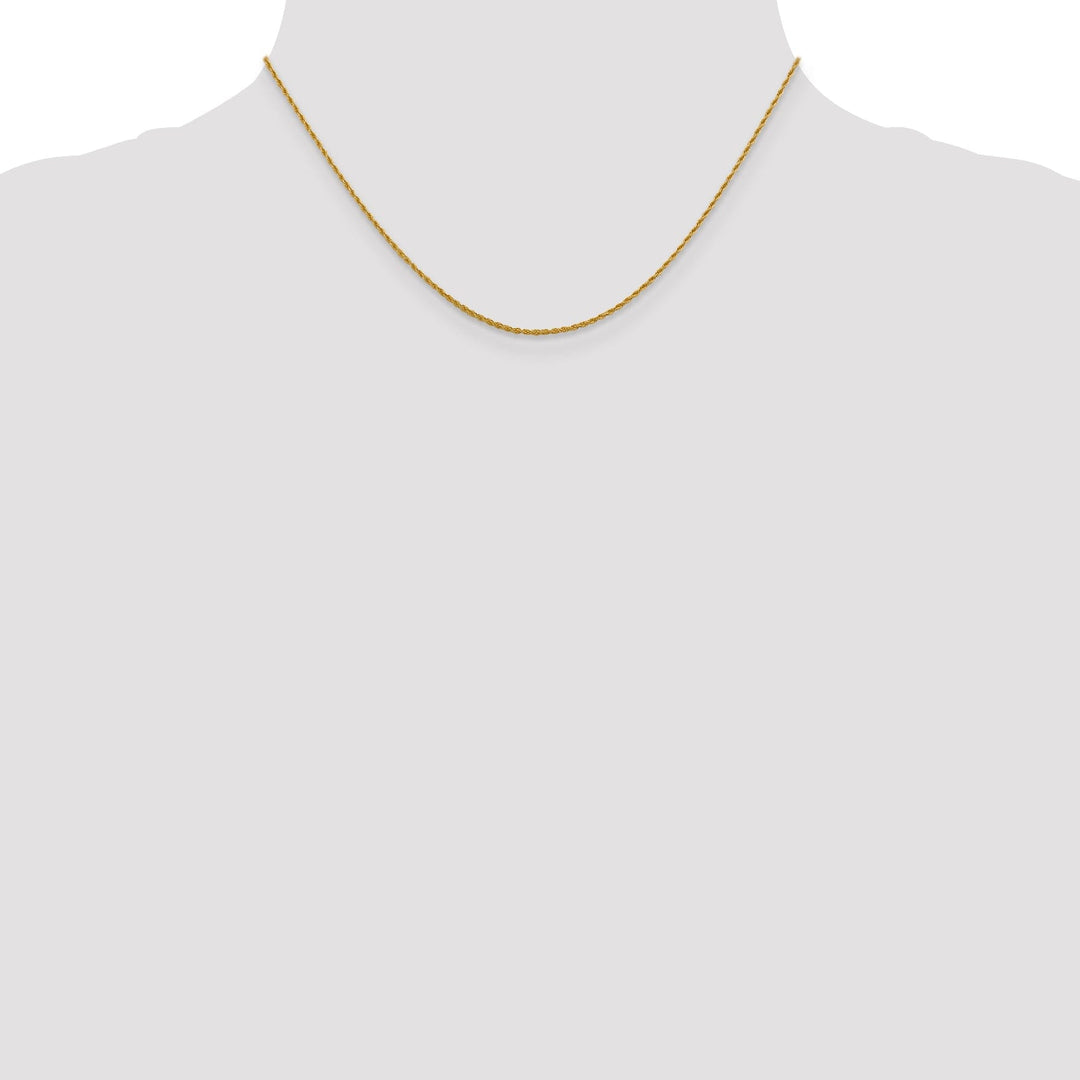 Leslie 10k Yellow Gold 1.2 mm Loose Rope Chain