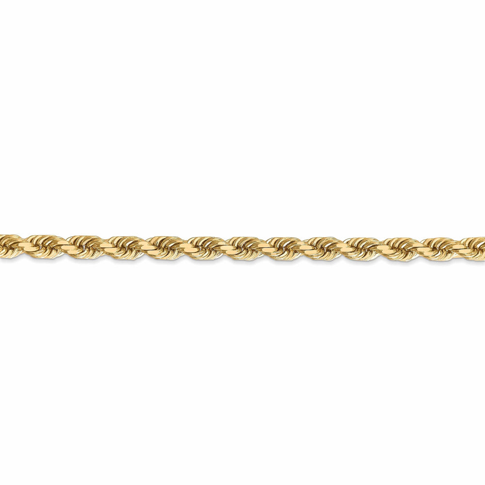 10k Yellow Gold 5mm D.C Rope Chain