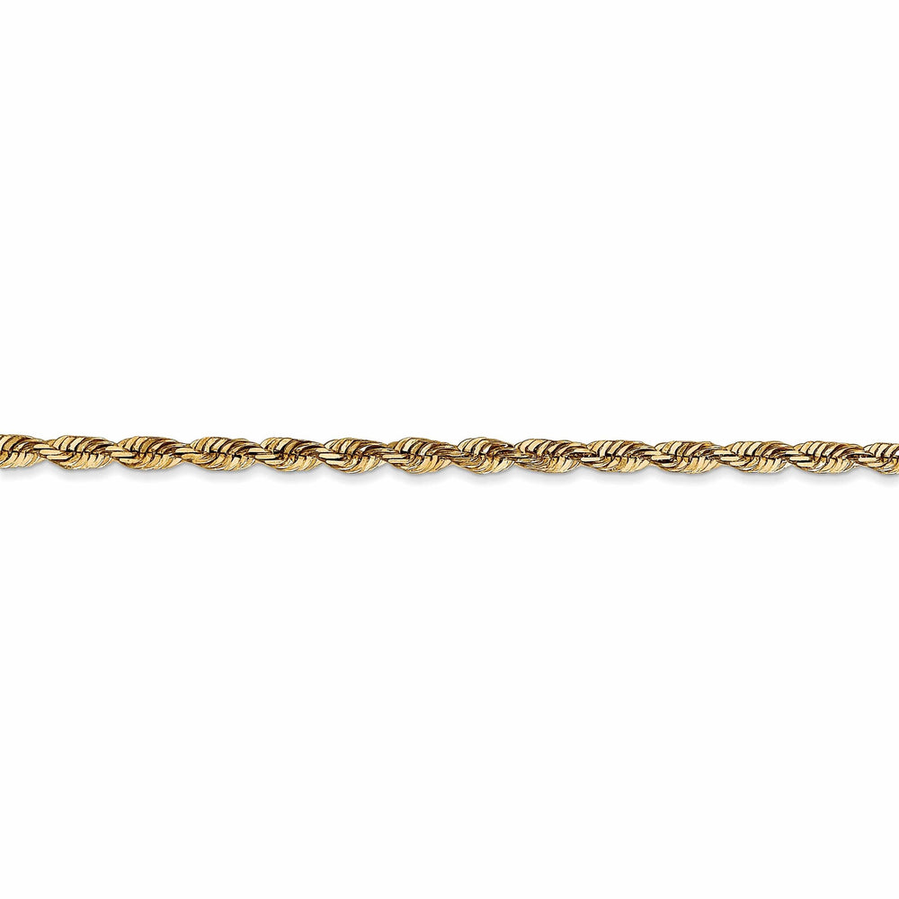 10k Yellow Gold 2.8m DC Lightweight Rope Chain