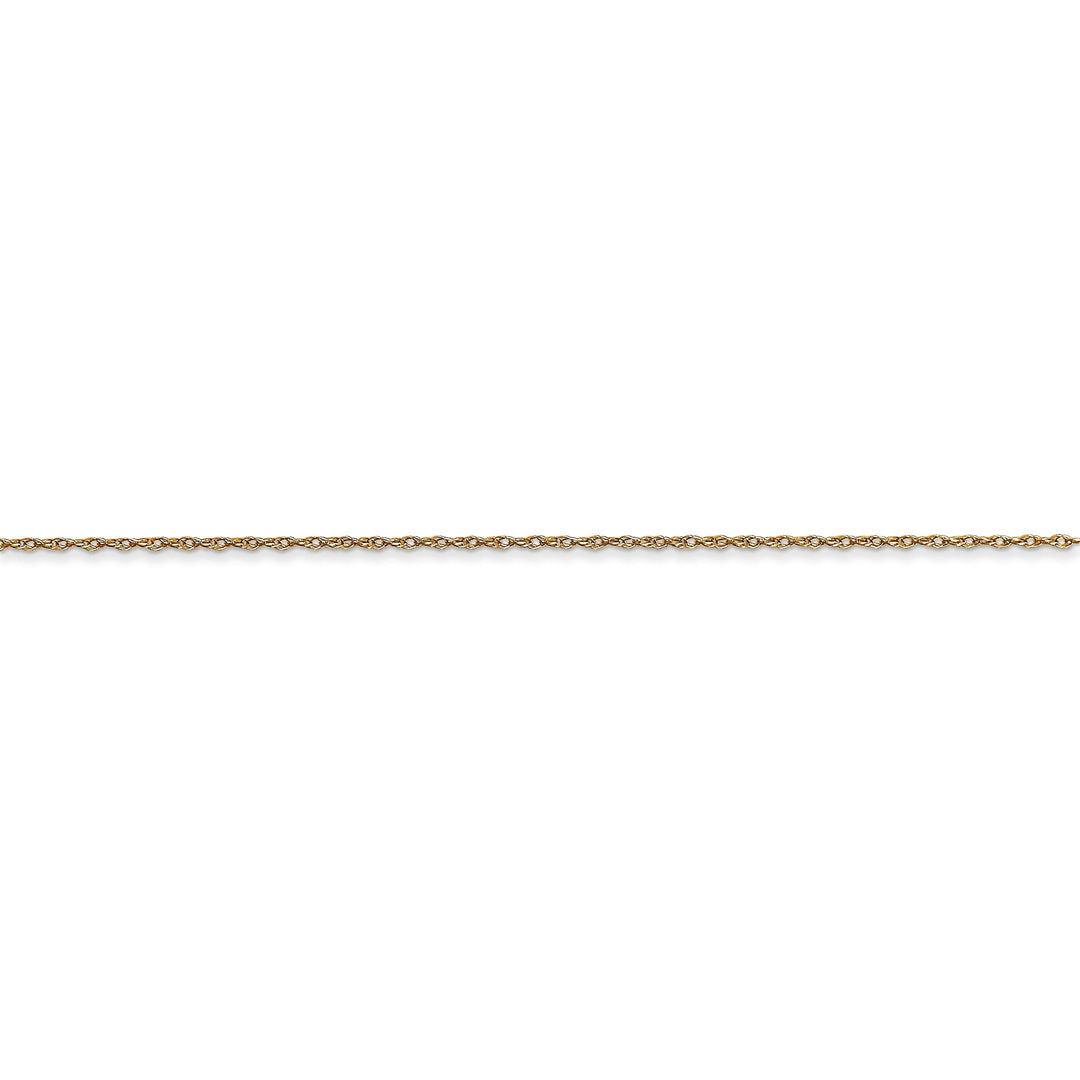 14K Yellow Gold 0.50mm Carded Cable Rope Chain
