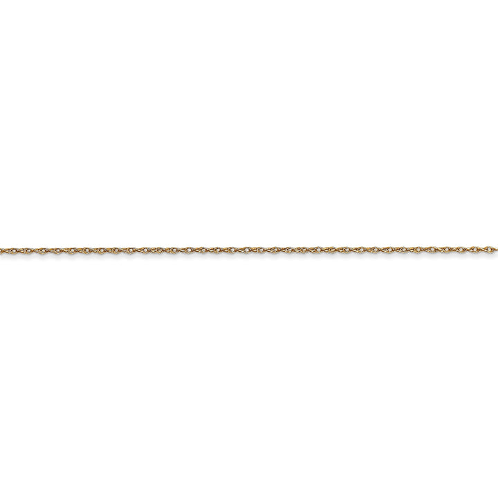 14K Yellow Gold 0.50mm Carded Cable Rope Chain