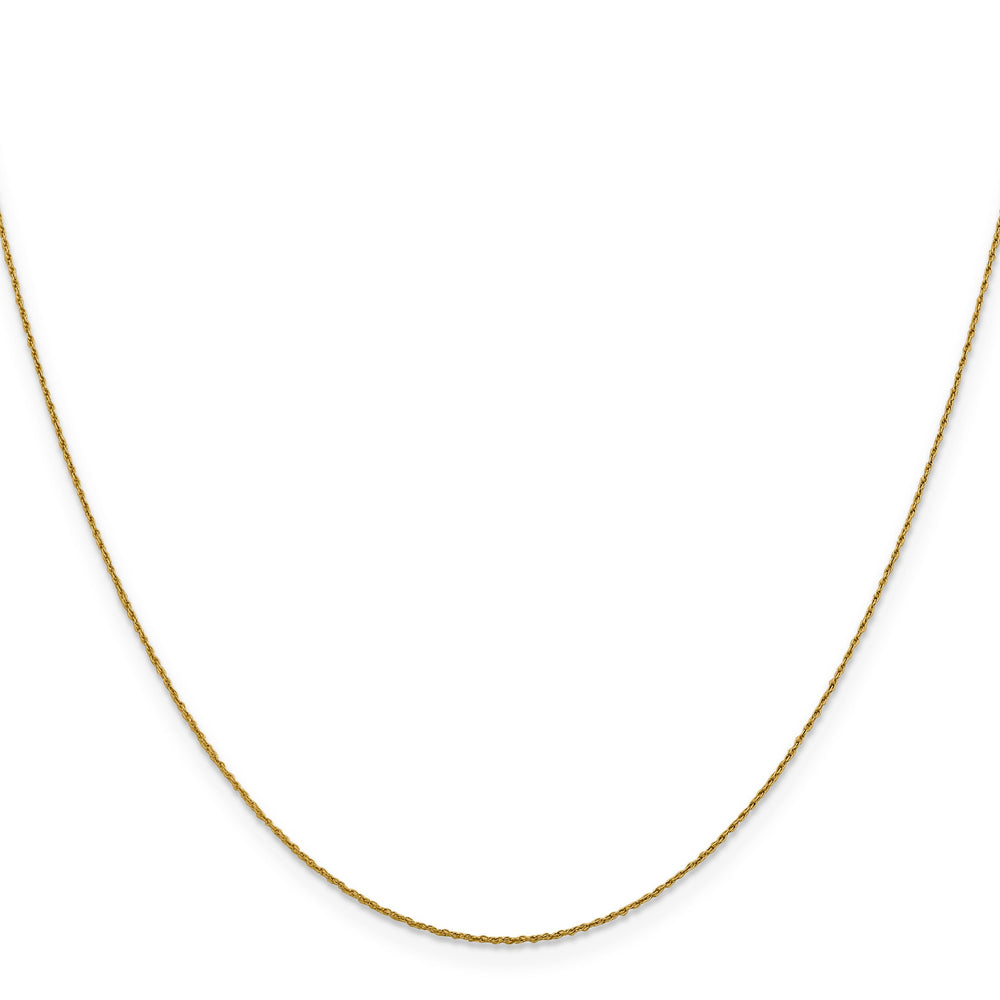 14k Yellow Gold .8 mm Wide Pendant Rope