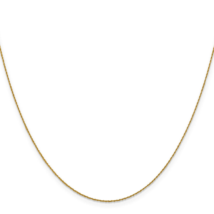 14k Yellow Gold .8 mm Wide Pendant Rope