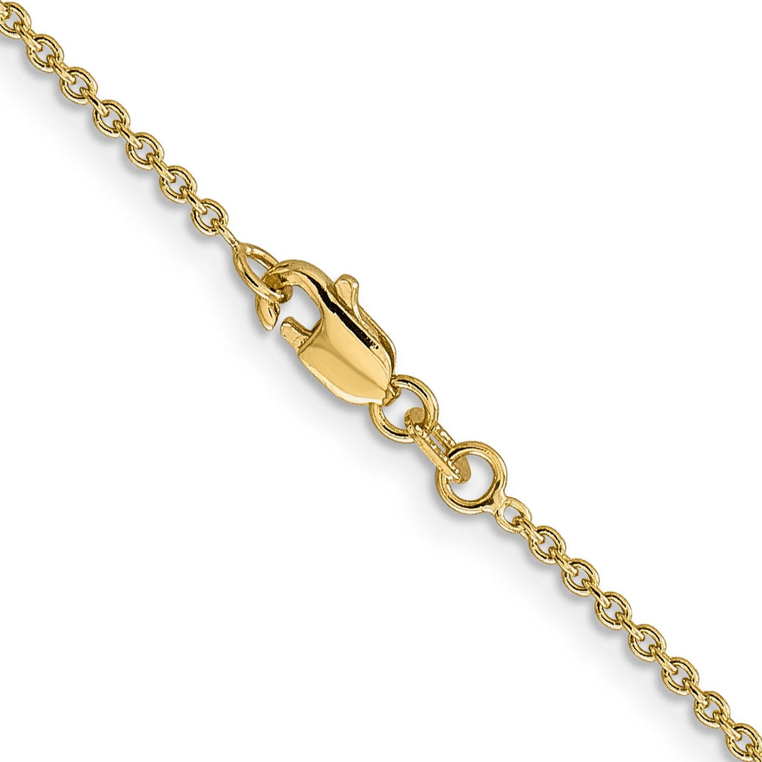 Leslie 14k Yellow Gold 1.8 mm Round Cable Chain