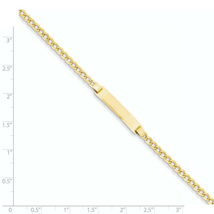 14k Yellow Gold I.D Bracelet