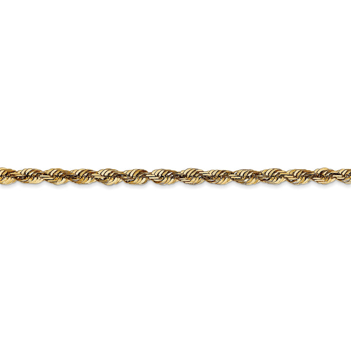 14k Yellow Gold 3.47mm DC ExtraLight Rope Chain