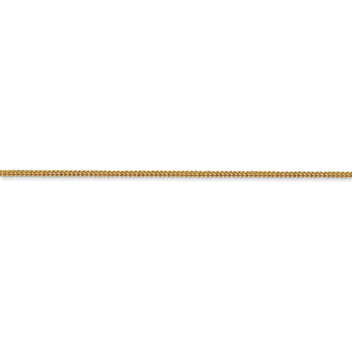 14k Yellow Gold Polished 0.90mm Franco Chain
