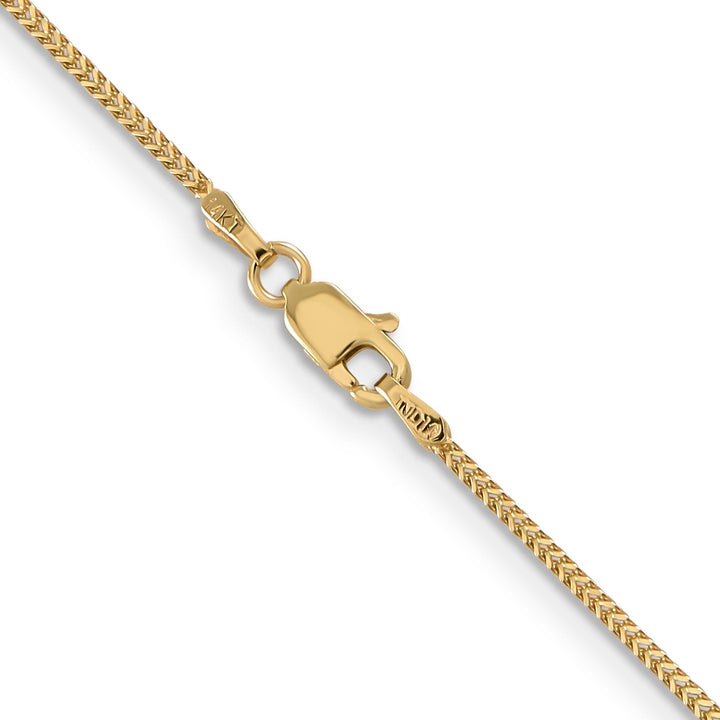 14k Yellow Gold Polished 0.90mm Franco Chain