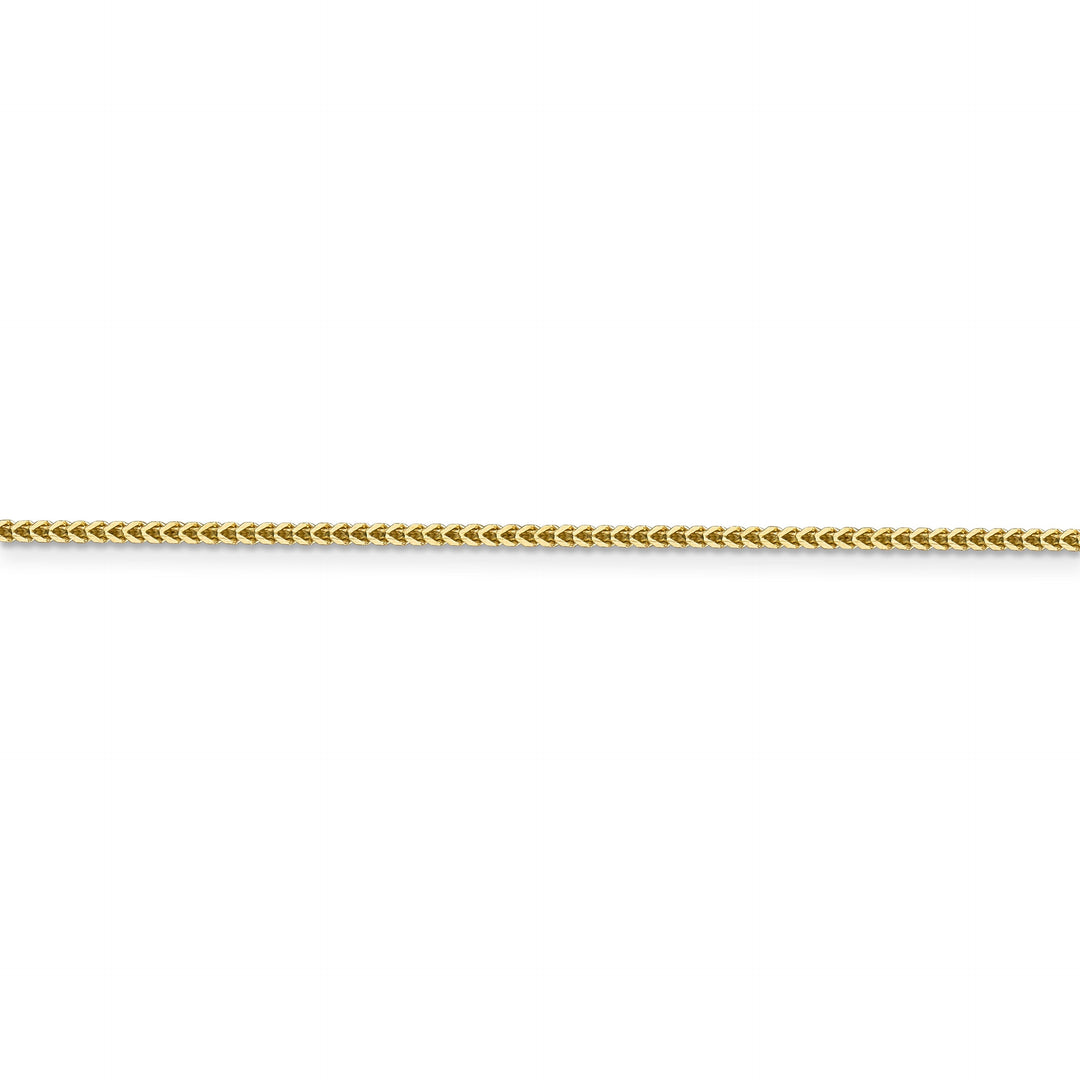 14k Yellow Gold Polished 1.30mm Franco Chain