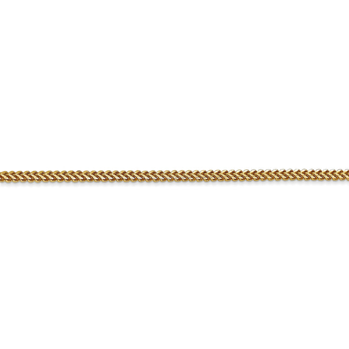 14k Yellow Gold Polished 1.50mm Franco Chain