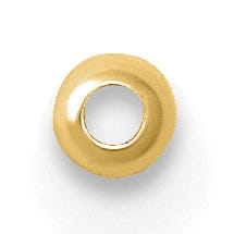 Gold Filled 2MM Polished Bead Spacers Set of 12