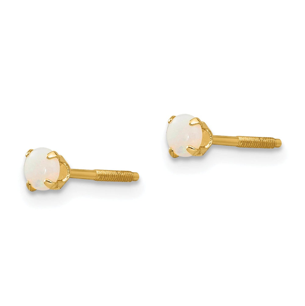 14k Yellow Gold Madi K Opal Earrings