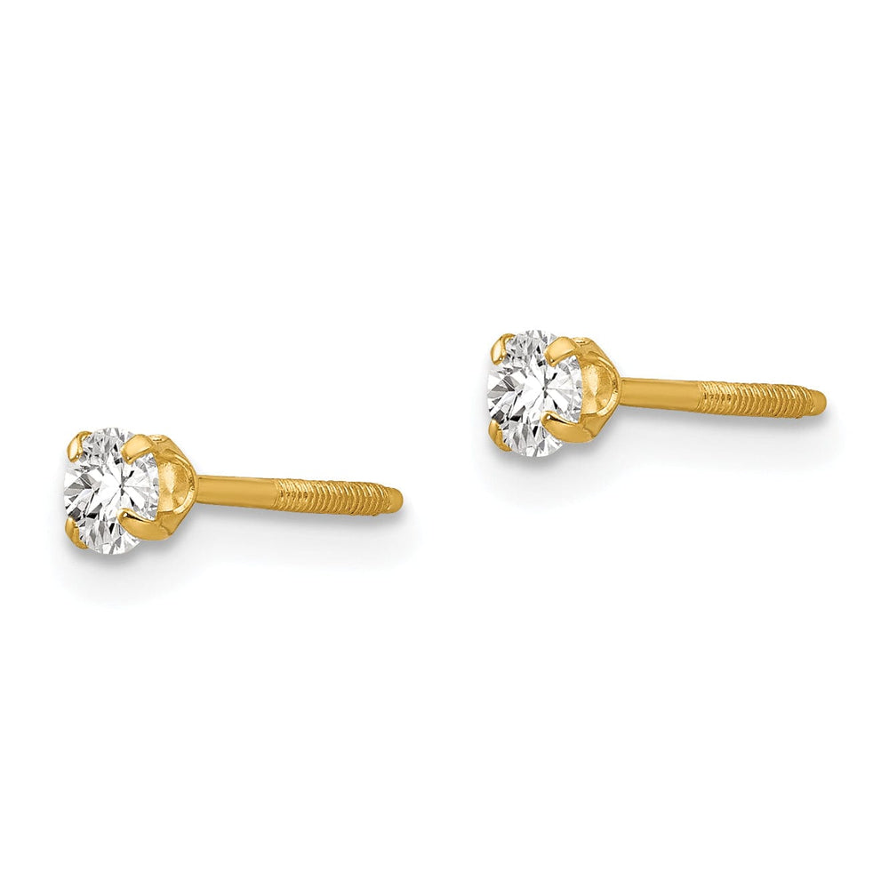 14k Yellow Gold Madi K Synthetic Spinel Earring