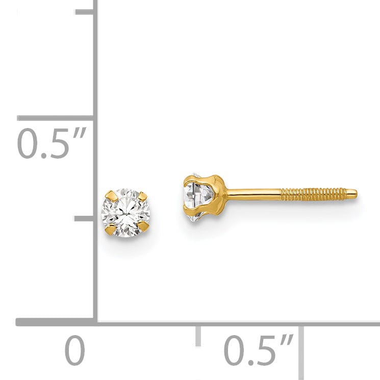 14k Yellow Gold Madi K Synthetic Spinel Earring