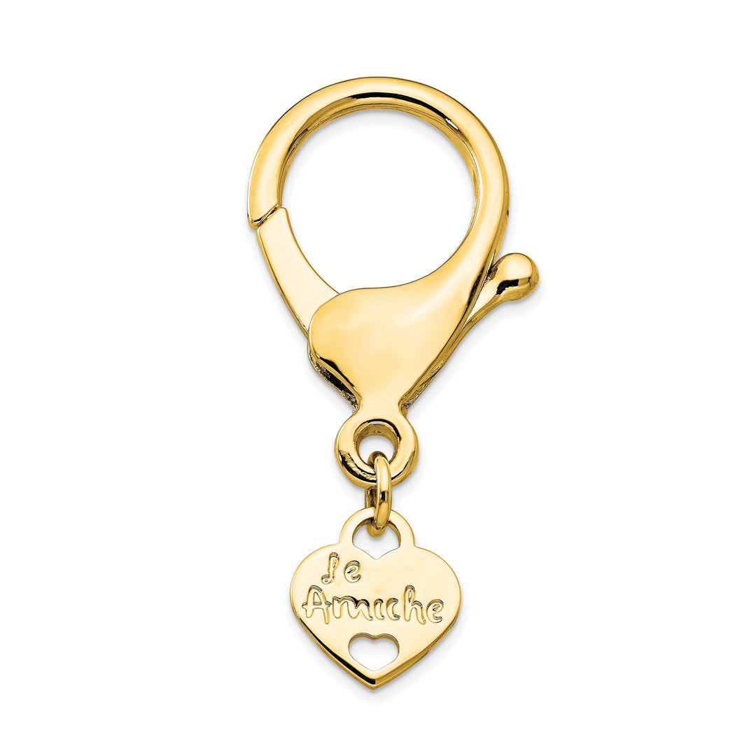 Le Amiche Gold-tone Keyring Connecting Clasp