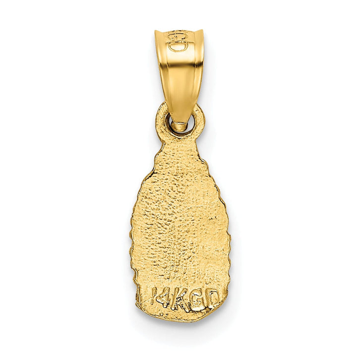 14k Yellow Gold Our Lady of Guadalupe Charm