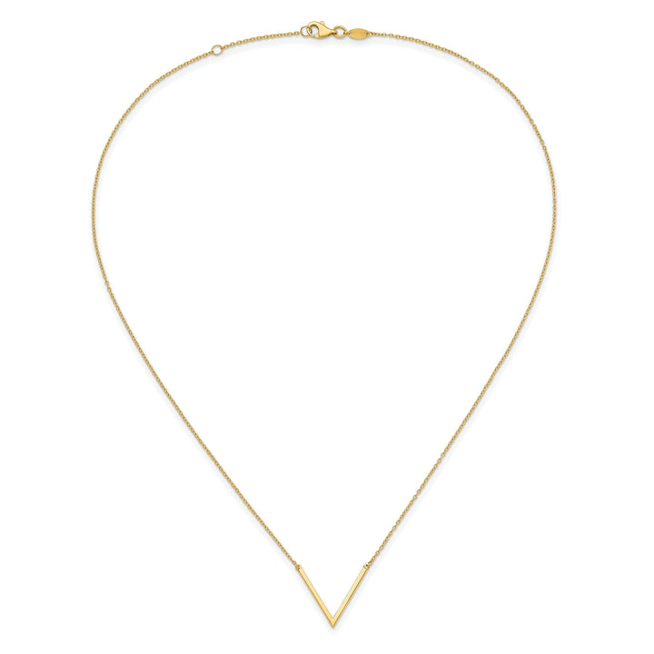 14k Yellow Gold Polished Necklace