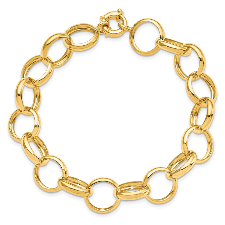 14k Yellow Gold Bracelets
