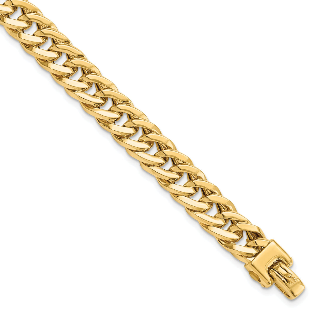 Leslies 14k Yellow Gold Polished Men's Bracelet