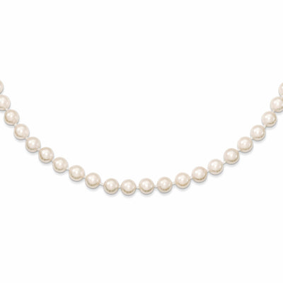 14k Gold Akoya Saltwater Cultured Pearl Necklace