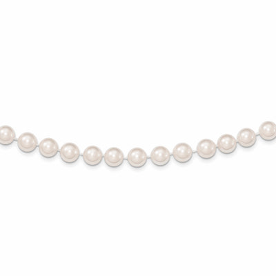 14k Gold White Akoya Saltwater Cultured Pearl