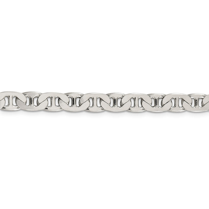 Silver Polished 6.50-mm Anchor Chain