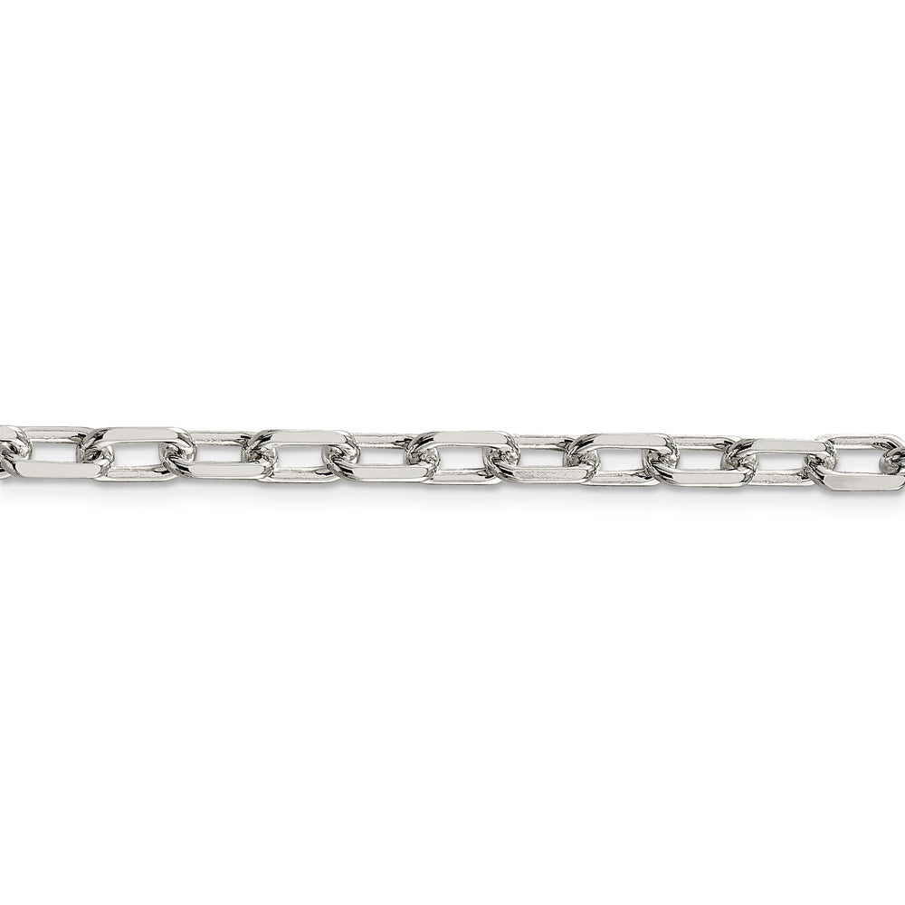 Silver 5.50-mm Fancy D.C Open Link Cable Chain
