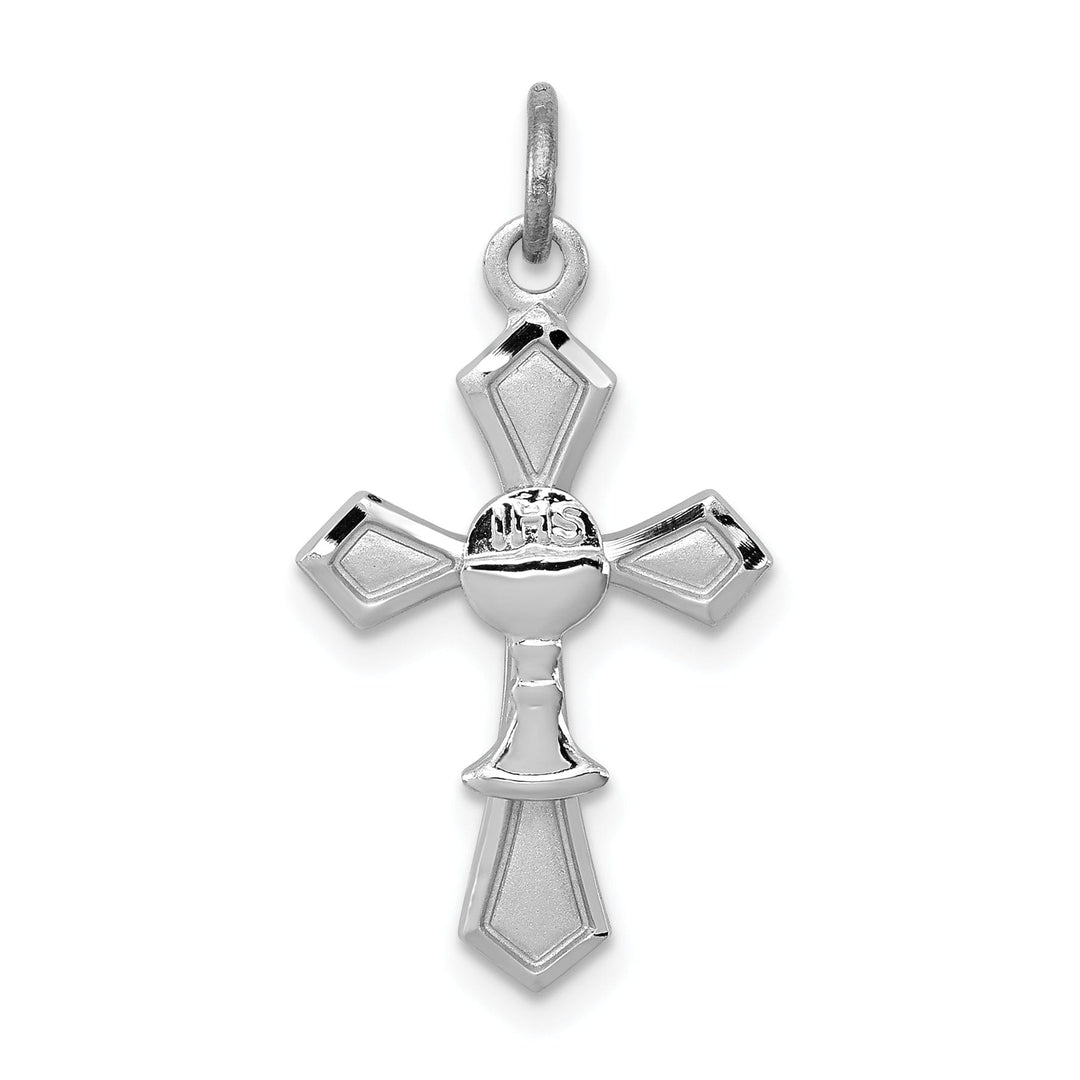 Sterling Silver Chalis Cross Charm