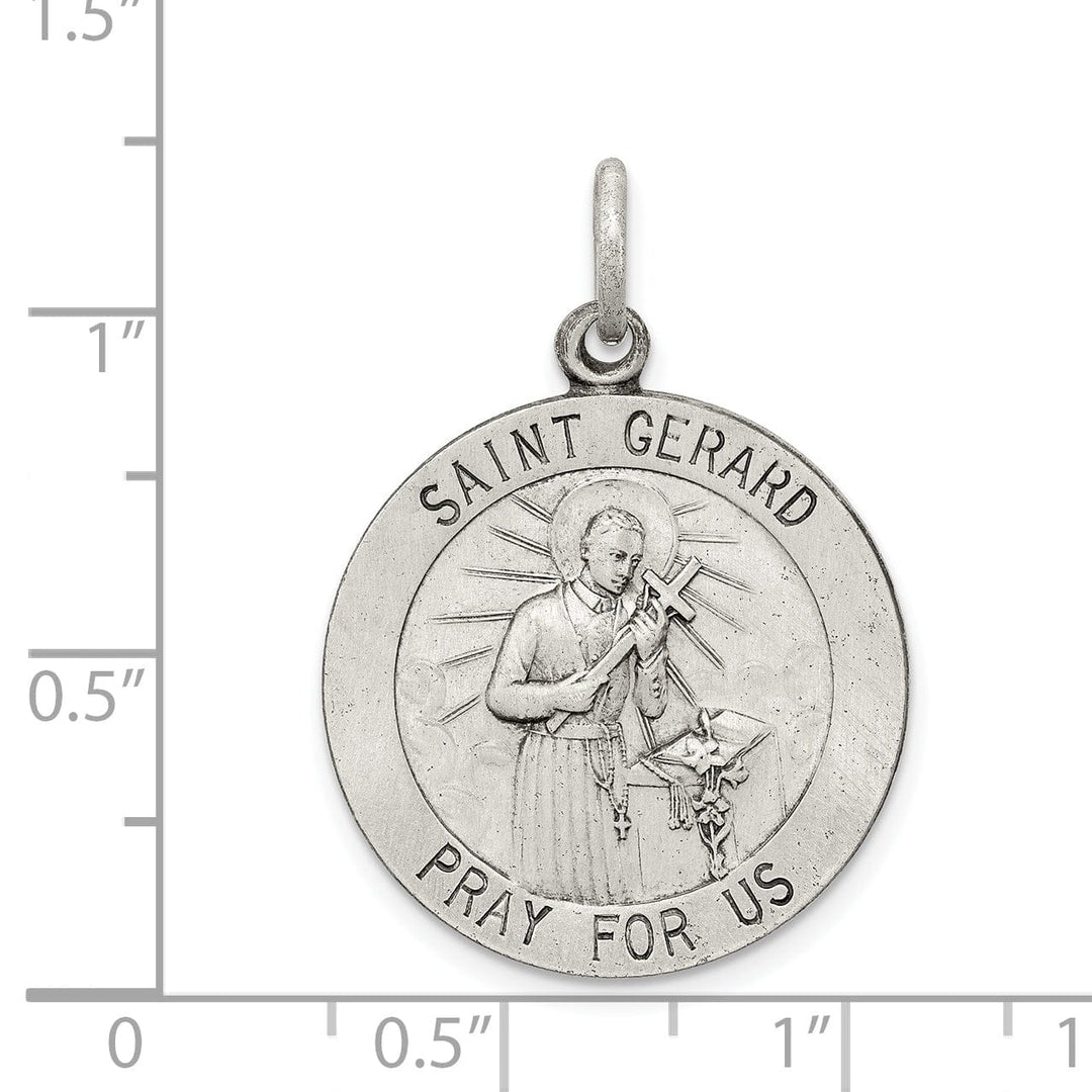 Sterling Silver Saint Gerard Medal