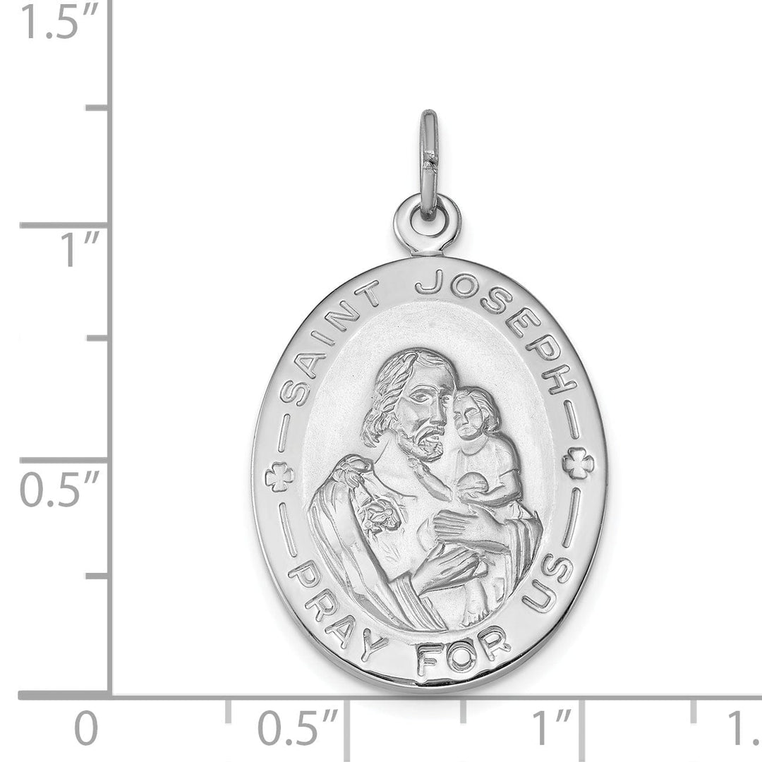 Sterling Silver St. Joseph Medal
