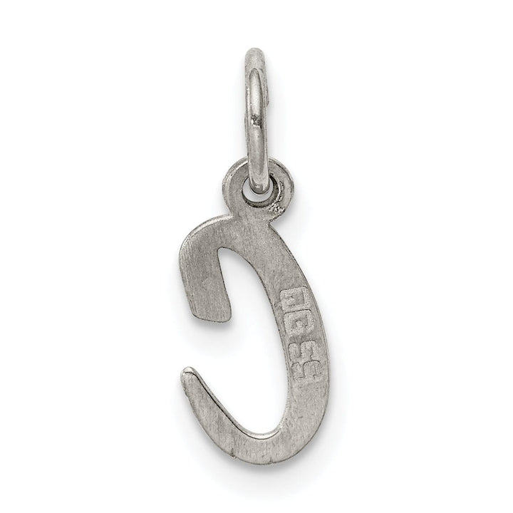 Sterling Silver Small Script Initial C Charm