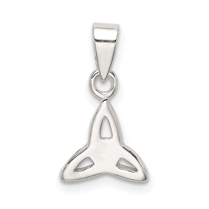 Sterling Silver Polished Finish Trinity Pendant