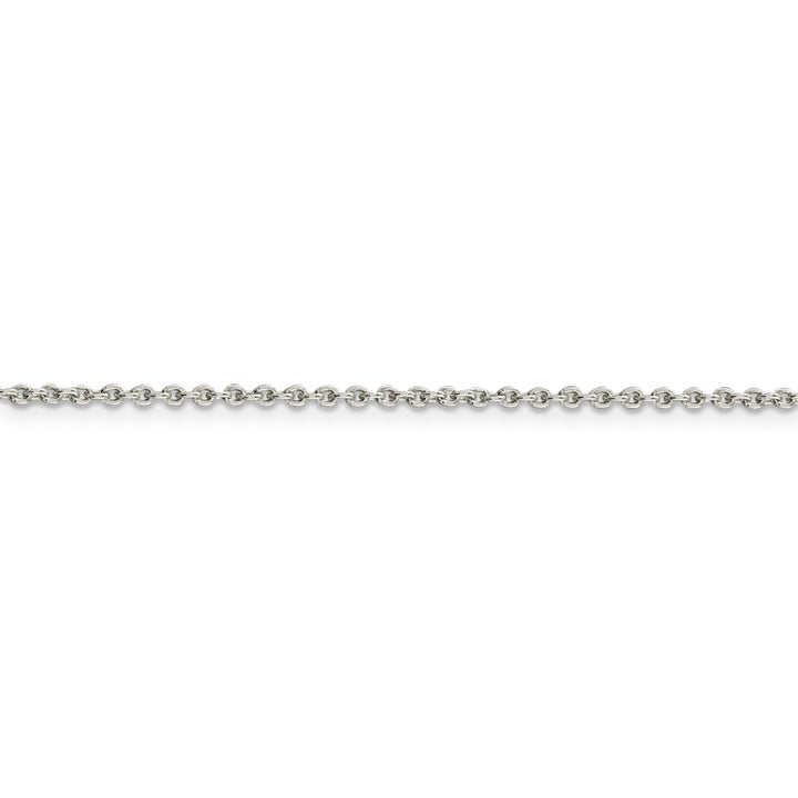 Sterling Silver Polished 1.95-mm Cable Chain