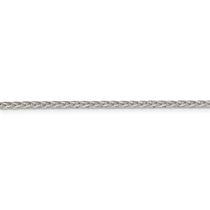 Silver Polished D.C 2.50-mm Solid Spiga Chain