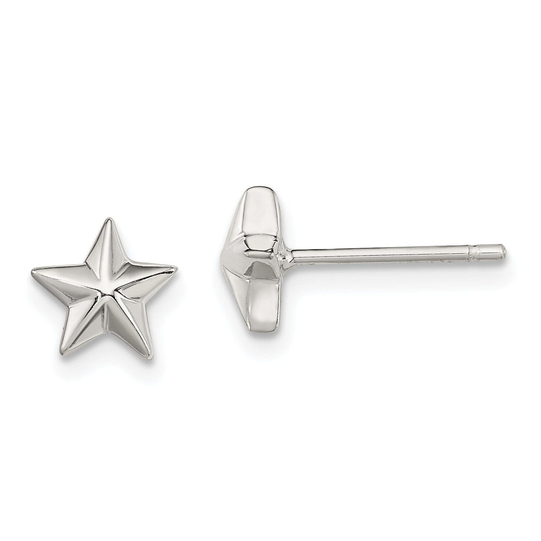 Sterling Silver Mini Star Post Earrings