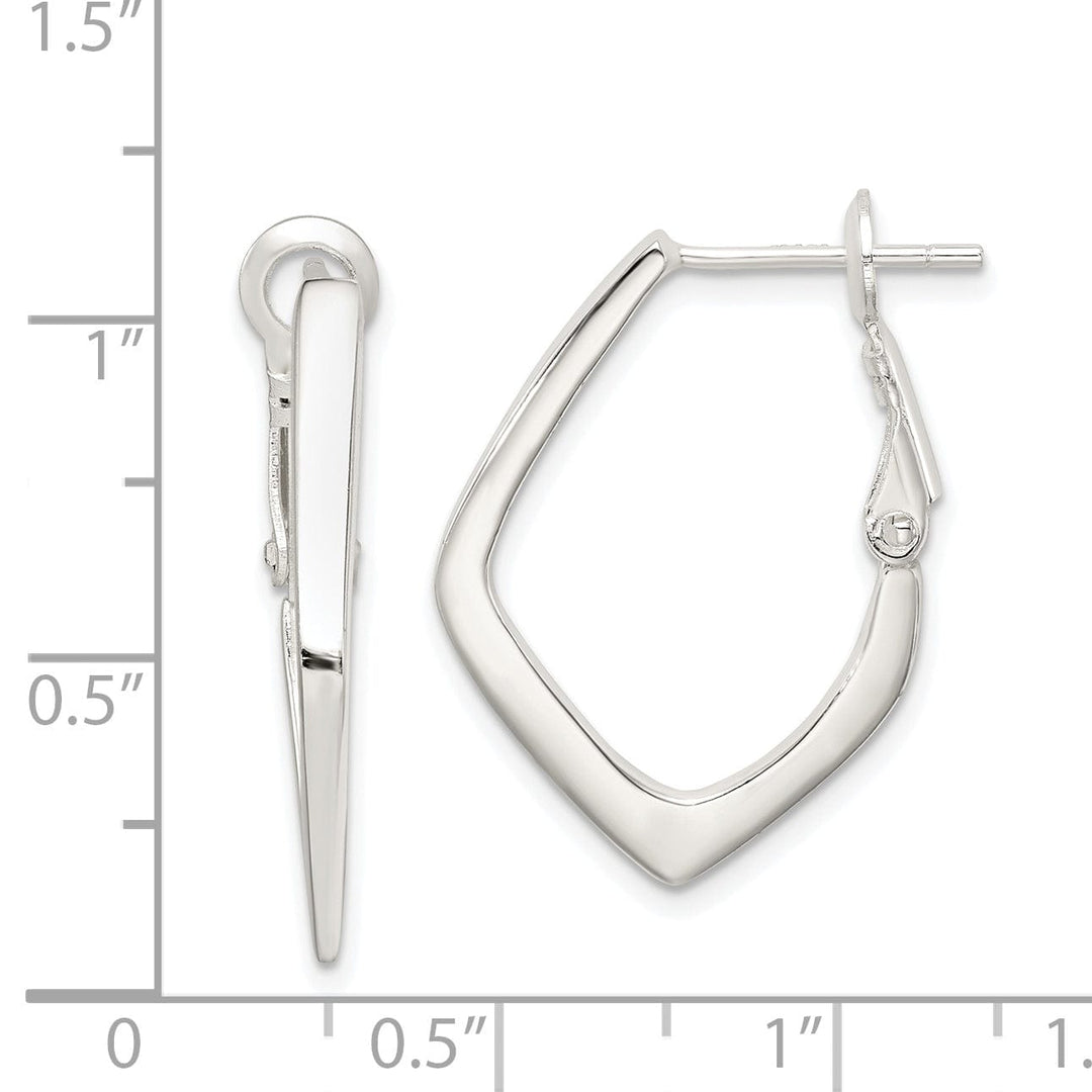 Sterling Silver Clip Back Earrings