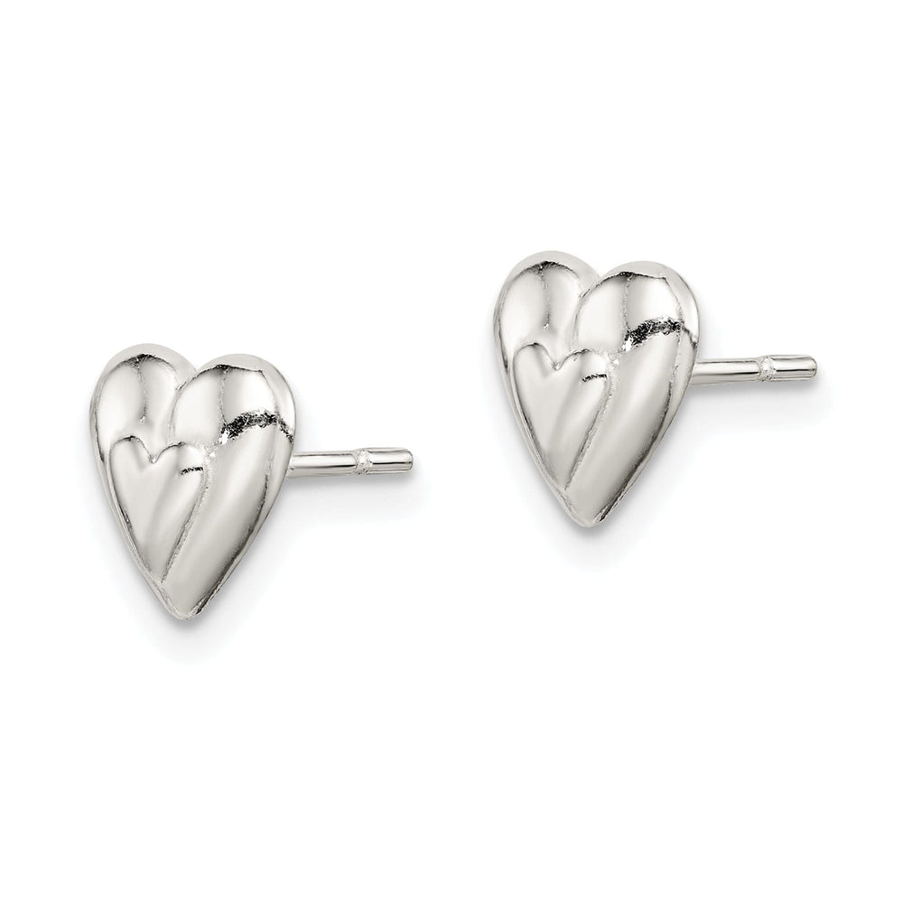 Sterling Silver Heart Mini Earring