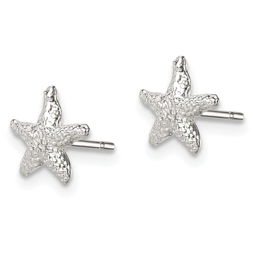 Sterling Silver Starfish Mini Post Earrings