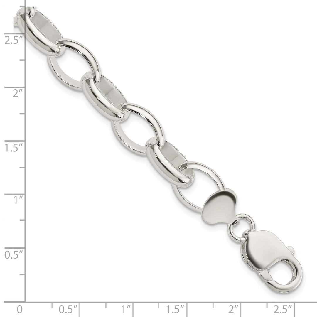 Sterling Silver Rolo Bracelet