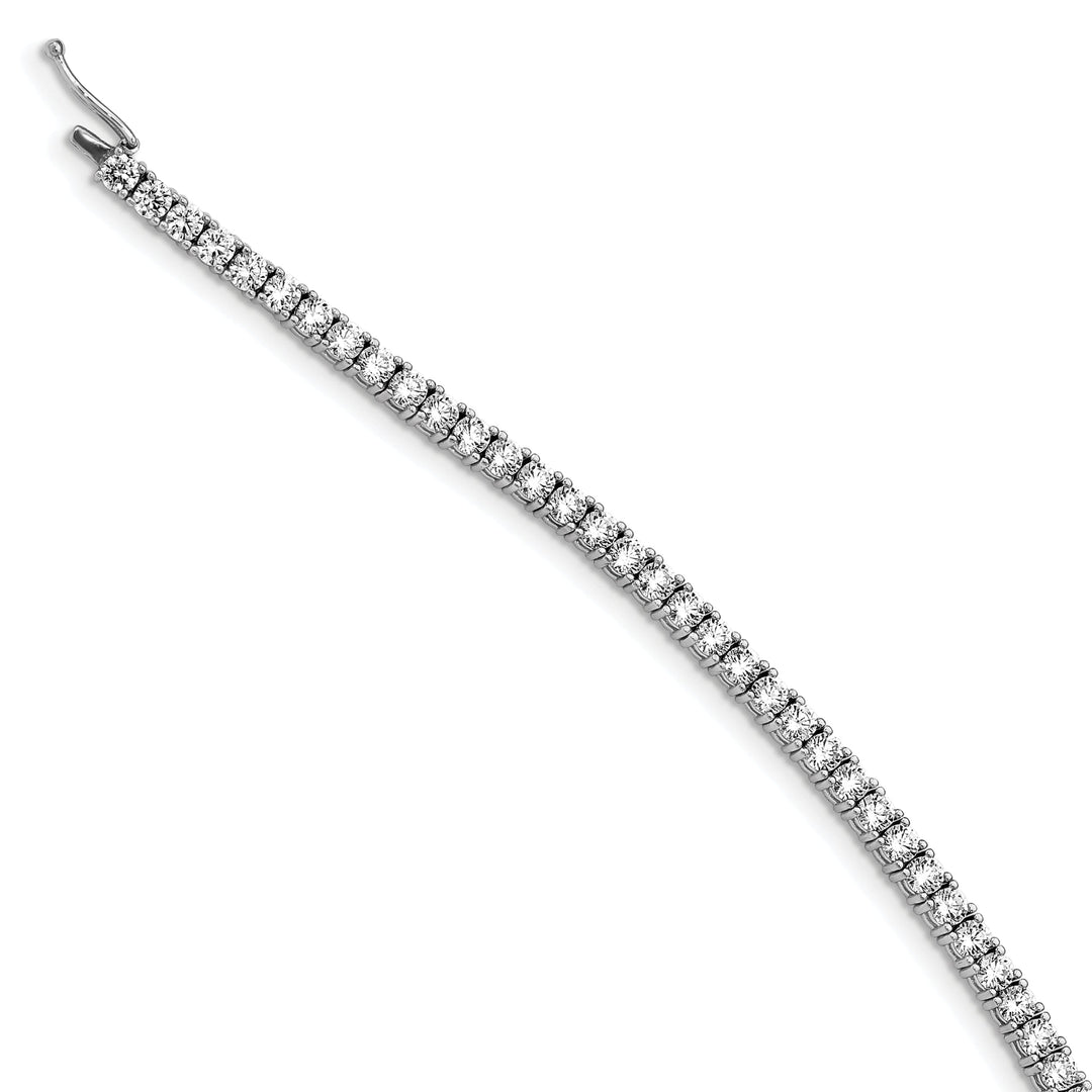 Sterling Silver CZ 7 inch Bracelet