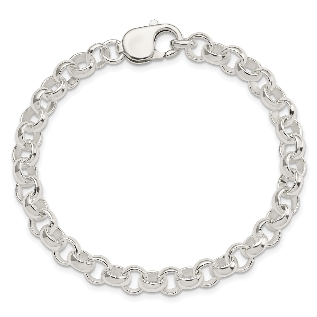 Sterling Silver Fancy Link Bracelet