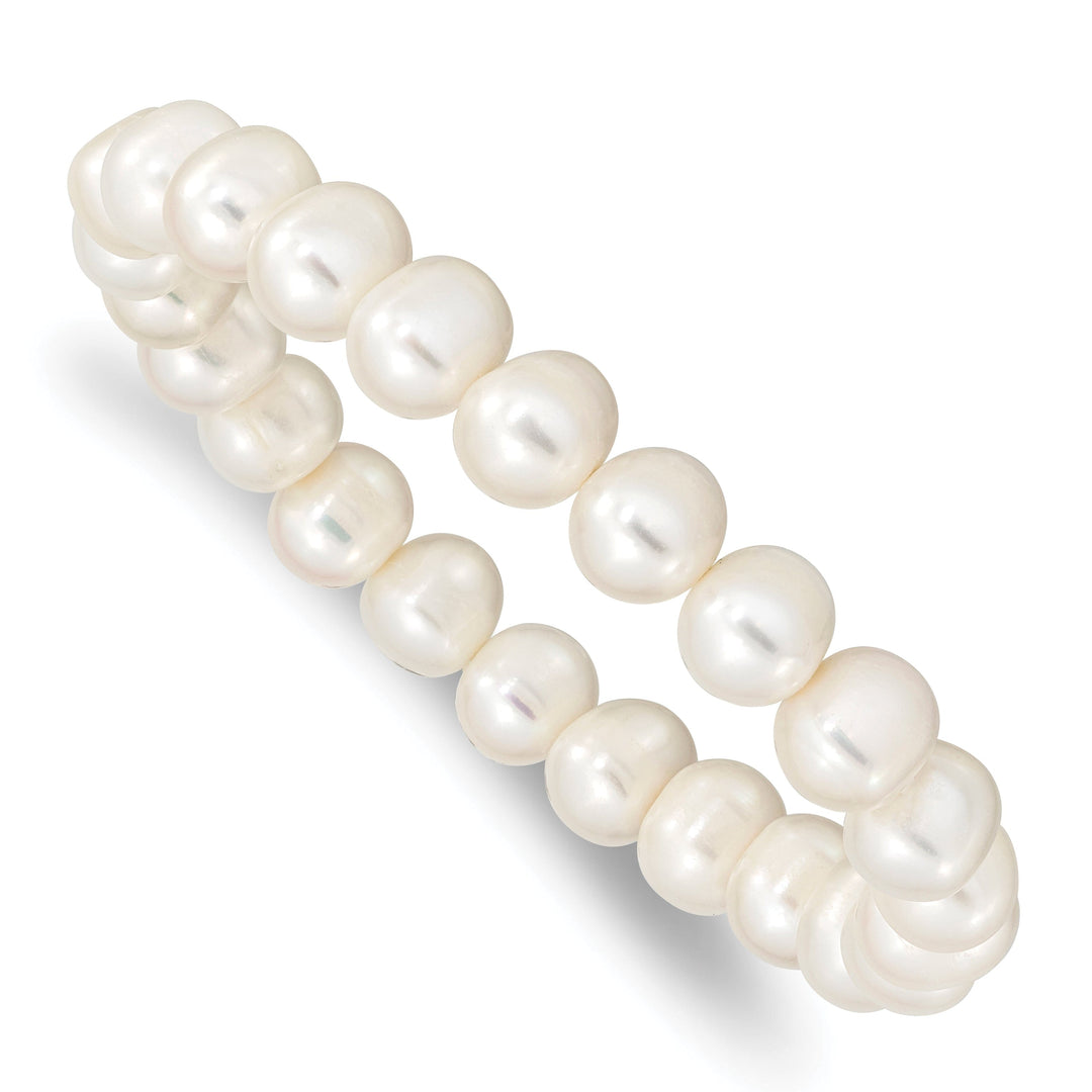 Fresh Water White Pearl 8.5-inch Bracelet