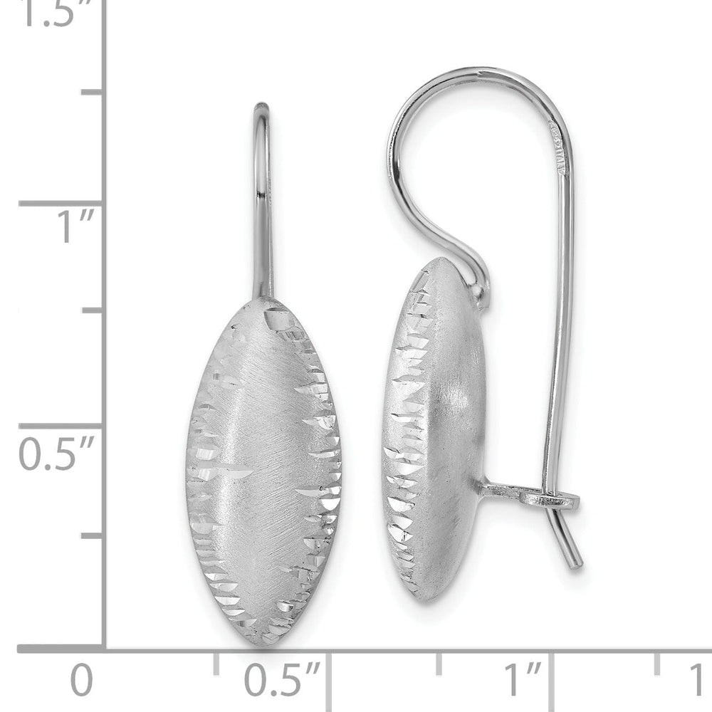 Silver Radiant Essence Rhodium D.C Earrings