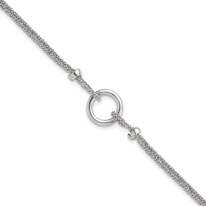 Sterling Silver Rhodium Bracelet